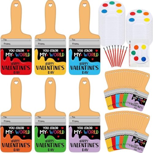 12 50 Pack Bulk Valentines Day Gifts Include Painting