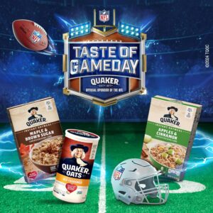 Quaker Instant Oatmeal Express Cups, 10g Protein 2 Flavor Variety Pack, (Pack of 12)