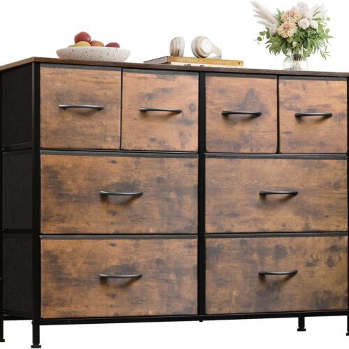 91lddc8cgBL._AC_SL1500_ Dresser for Bedroom with 8 Drawers, Wide Fabric Dresser for Storage and Organization