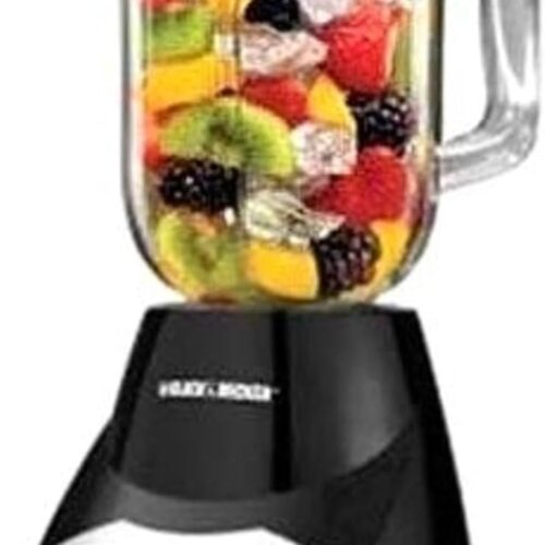 619dA8bLW1L._AC_SL1500_ BLACK+DECKER 10-Speed Countertop Blender, BL2010BP, 6-Cup Plastic Jar, Dishwasher-Safe, Stainless Steel, Suction Feet