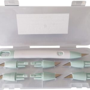 Precision Craft Knife Set, Utility Exacto Knife Set Coming with 6 Additional Blades, Carving Knife, Hobby Craft Knife Cutting Tool for Art, Scrapbooking, Cutter, Stencils, and DIY Projects…