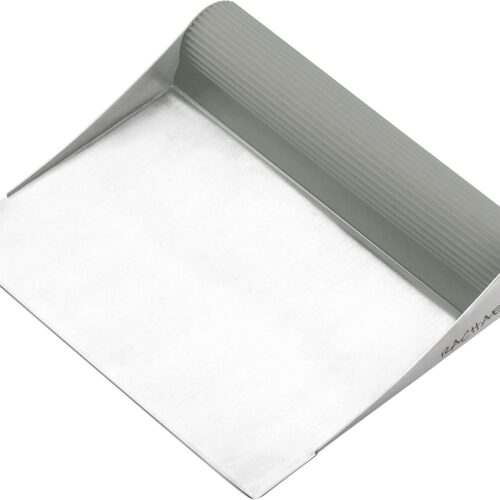 71dBqSDhrKL._AC_SL1500_ Tools and Gadgets Stainless Steel Pastry Scraper / Bench Scrape / Kitchen Tool for Baking and Cooking / Dishwasher Safe, Sea Salt Gray, 6x5x1in
