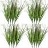 artificial plants 16pcs wheat grass set