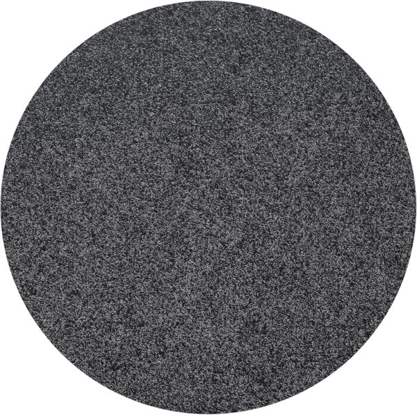 Office Chair Mat, Round Floor Mat for Home, 39inch Diameter Low Pile Heavy Duty Non Slip Multi-Purpose Desk Chair Mat Rug for Hardwood Tile Floor Carpets (Dark Grey) 1
