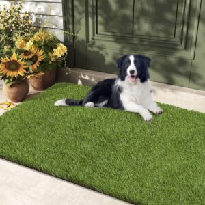Artificial Grass Pad for Dogs, Professional Potty Training, Reusable Grass with Drainage Holes, Turf Mat for Indoor Outdoor 35"x59"