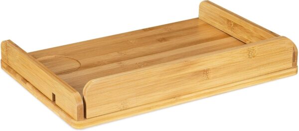 Bamboo Nightstand Bedside Shelf 1