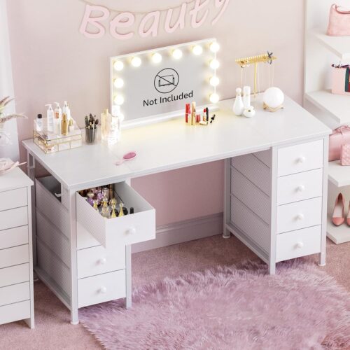 Vanity Table No Mirror for Bedroom