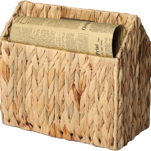 Basket Magazine Newspaper Book Holder