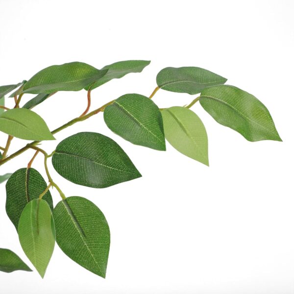 Tall UV Resistant Ficus Tree Artificial,7ft(84in) Realistic Texture Potted Faux Ficus Tree, Fake Trees Indoor Outdoor for Home Office Living Room Bedroom Foyer Porch Decor. 2 Tree