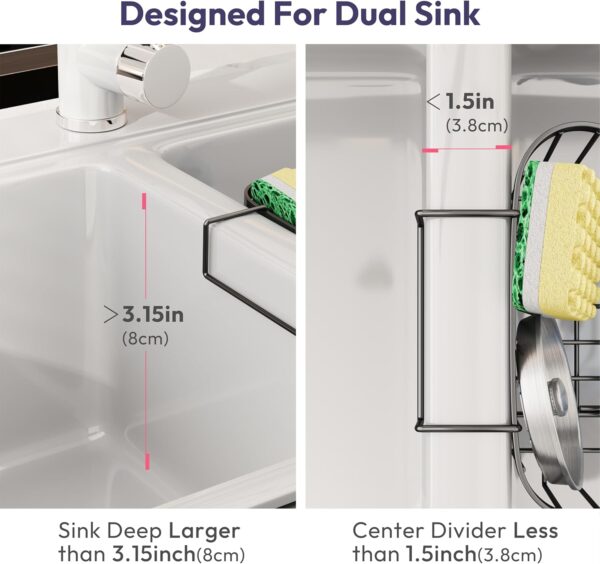 Sponge Holder for Kitchen Sink 4