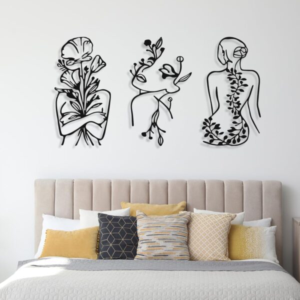 Minimalist Abstract Woman Wall Art 2
