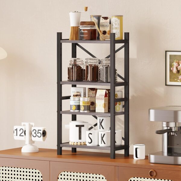 Adjustable Industrial Desk Organizer Display Shelf 2