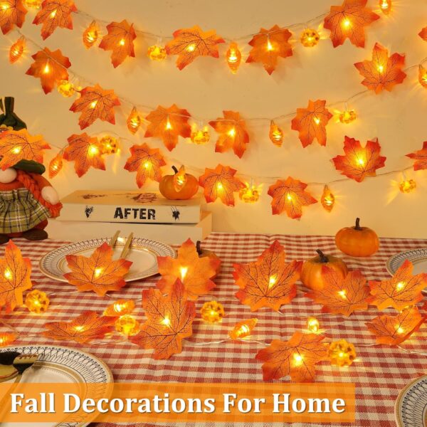 Fall Garland with Pinecone