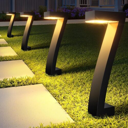 BBUS9312MZ_1 WdtPro Solar Lights Outdoor Pathway Lights, 6 Pack Upgraded Bright LED Outdoor Solar Light for Outside, IP65 Waterproof Solar Garden Light for Yard, Driveway, Walkway, Landscape, Patio Decor