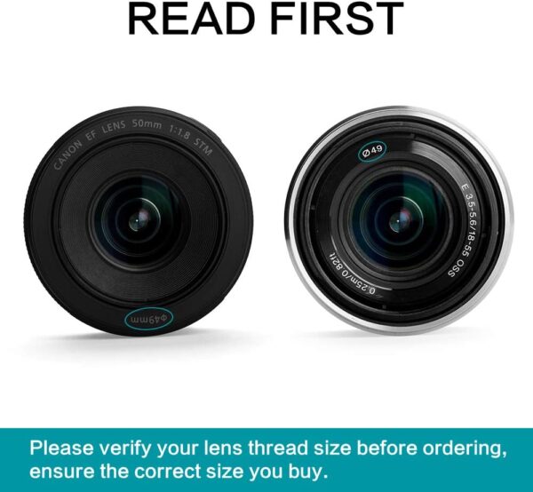 67mm Close-up Filter Kit 4 Pieces(+1,+2,+4,+10) Macro Filter Accessory Close-up Lens Filter Kit Set with Lens Filter Pouch for Canon Nikon Sony Pentax Olympus Fuji DSLR Camera+Lens Cap 4