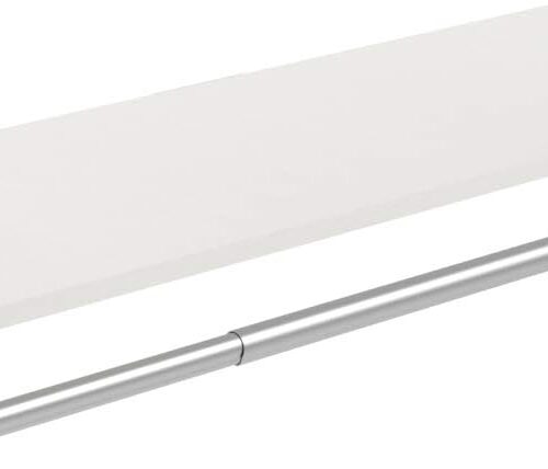 GHS3570MAX_1 ClosetMaid Modular White Wood Adjustable Shelf and Hang Rod Kit