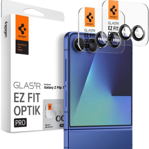 Camera Lens Screen Protector [GlasTR EZ Fit Optik Pro] Designed for Galaxy Z Flip 7 [Case Friendly] - 2 Pack