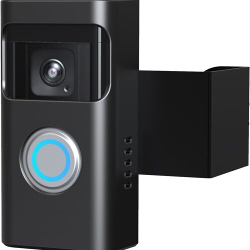 Anti-Theft Ring Doorbell Mount Compatible with Ring Battery Doorbell and Battery Doorbell Plus/Pro， No-Drill Doorbell Holder Accessories for Houses, Apartments