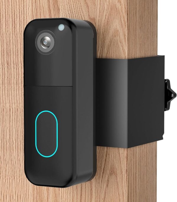 Anti-Theft Doorbell Door Mount No Drill Compatible with Blink,No Cover Not Block Doorbell Motion Sensor Bracket Holder for Apartment Renters 1