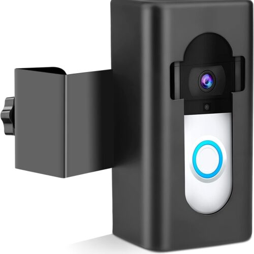 Anti-Theft Video Doorbell Mount Compatible with Video Doorbell 1/2/3/3 Plus/4/(2020 Release), Adjustable Mounting Bracket Accessories for houses, apartments, businesses, No Need to Drill