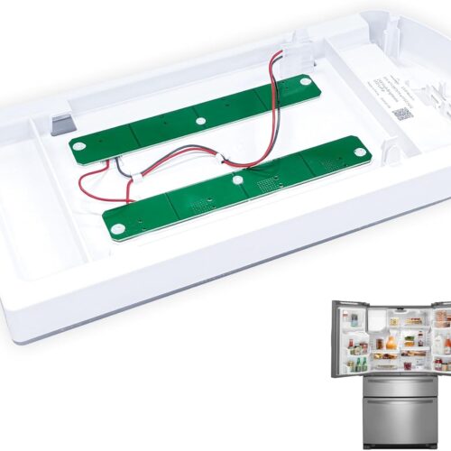 W11527432 Refrigerator LED Light Assy Module Replace W11387579 W11333374 W11042554 W11101384 W11245960 Fits for Whirlpool Maytag Amana Refrigerator LED Light Replacement WRF555SDFZ09 WRX735SDHZ02