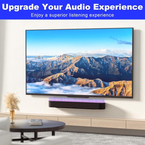 Soundbar Mount for Sonos Beam, Wall Mount Bracket Compatible with Gen 1 & Gen 2, Sonos Beam Sound Bar Mounting Bracket Under TV, Includes All Necessary Mounting Hardware, Mounts Bracket Visit the BYMECOST Store 3