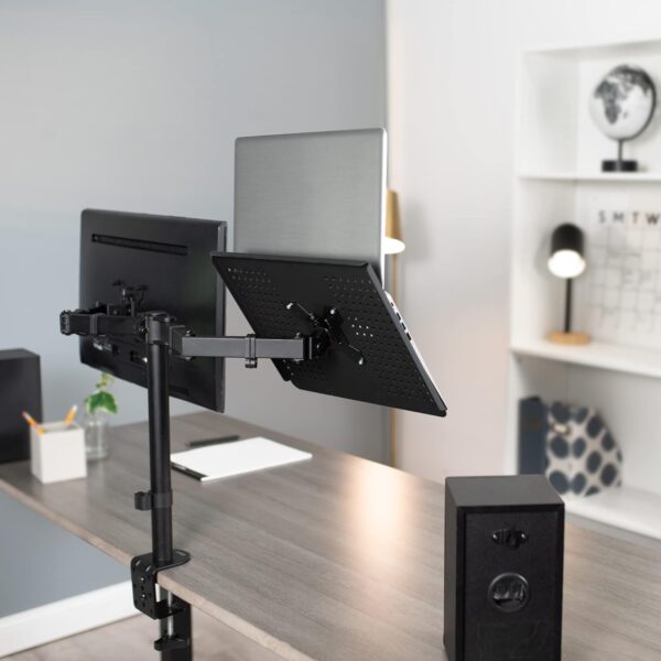 Laptop/Notebook Tray Holder for VESA Mount Stand/Fits 100 mm Plate Holes (Stand-LAP2) 4