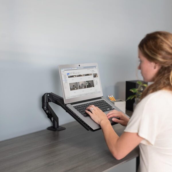 Laptop/Notebook Tray Holder for VESA Mount Stand/Fits 100 mm Plate Holes (Stand-LAP2) 2