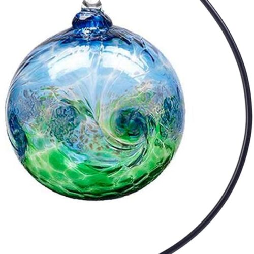 Ornament Display Stand, Holder Ornament Hanger Stands Glass Ball Ornament Holder Ornament Stands for Hanging Plants, Hanging Terrarium Stand for Christmas Wedding Ornament, Home Office Decor