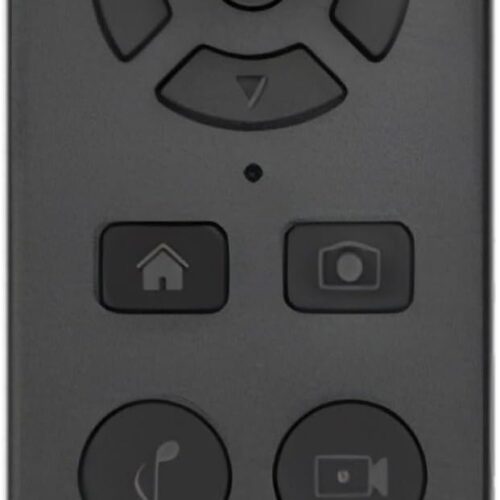 1 Bluetooth Remote Control Page Turner, 9 Keys Camera Shutter Selfie Clicker Video Recording Remote Play or Pause for for Android Smartphone (Black)