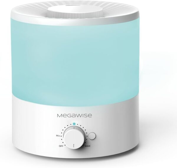 Ultrasonic Cool Mist Humidifier SK7620 - 1.5L Capacity, Whisper-Quiet Operation, Adjustable Mist Output, Auto Shut-Off - Ideal for Home, Office, Baby Room, and Bedroom 1