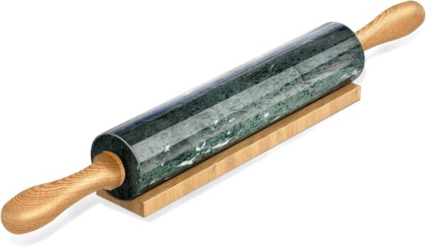 Marble Rolling Pin, Non-Stick Stone Dough Roller, Rolling Pin for Baking,Pasta, Dumpling, Ravioli, Fondant,Pie Crust, Kitchen Baking Pastry Tools 1