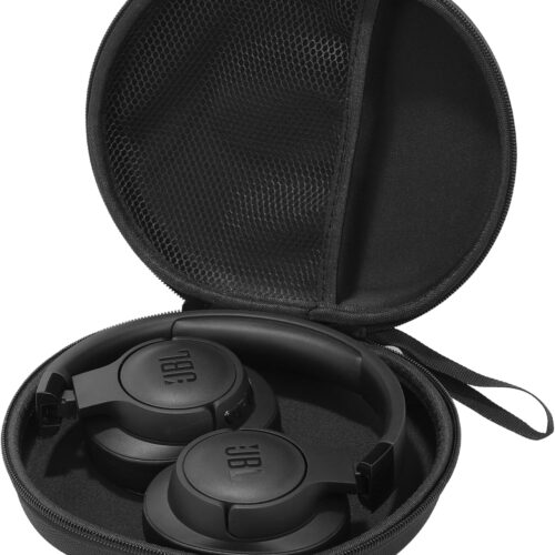 1 Hard Shell Headphone Case Compatible with JBL Tune 720BT Wireless Over-Ear Headphones/Soundcore Anker Life Q20/Q20i Headphones, Bose QuietComfort Headphone, Portable Travel Carrying Case