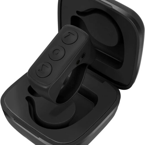 Remote Control for TikTok, Page Turner for iPad iPhone, Bluetooth Camera Video Recording Remote, Scrolling Ring for TIK Tok, iPhone, iPad, iOS, Android - Black