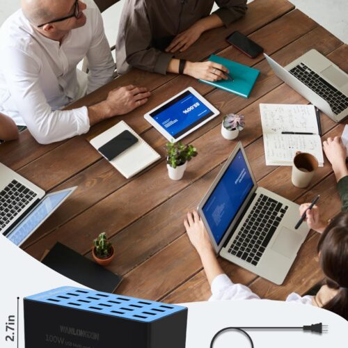 Charging Station, 100W20Port USB Charging Station, Multiple USB Charger Station, Charging Station for Multiple Devices, Multi USB Charging Station, Chargers for Multiple Devices