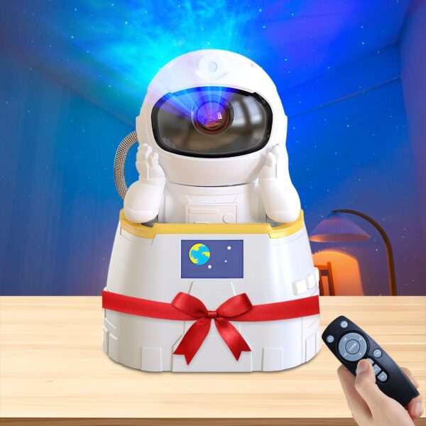 Astronaut Galaxy Projector Night Ligh, Star Projector for Bedroom, Proyector Espacial de Astronauta con Timer and Remote, for Christmas, Birthdays, Valentine's Day 1