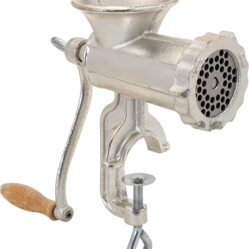 LEM Products #10 Cast Iron Clamp-On Hand Grinder, Cast Iron with Tin Plating