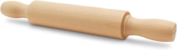 Wooden Mini Rolling Pin, 5 Inches Long, Pack of 12, Great for in The Kitchen, Play-doh, Crafting and Imaginative Play, by Woodpeckers 4