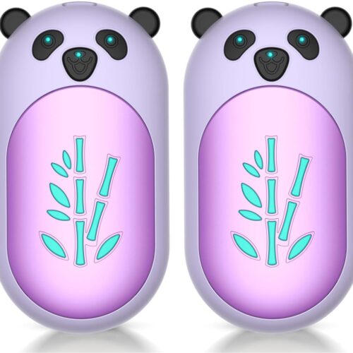 AI Hand Warmers Rechargeable 2 Pack, 6000mAh Electric Hand Warmer Reusable, 20Hrs Long Heating, Portable Pocket Heater Handwarmer for Women Men, Outdoor Camping, Ski Equipment