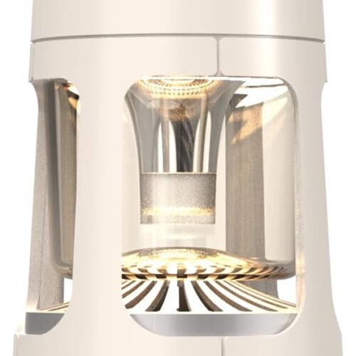 Bluetooth Speaker Lantern 4000mAh,IPX4 Waterproof Rechargeable Camping Lantern with Bluetooth Speaker for Power Outage, Hurricane, Hiking Party Garden Patio,Outdoor Music Party (White)