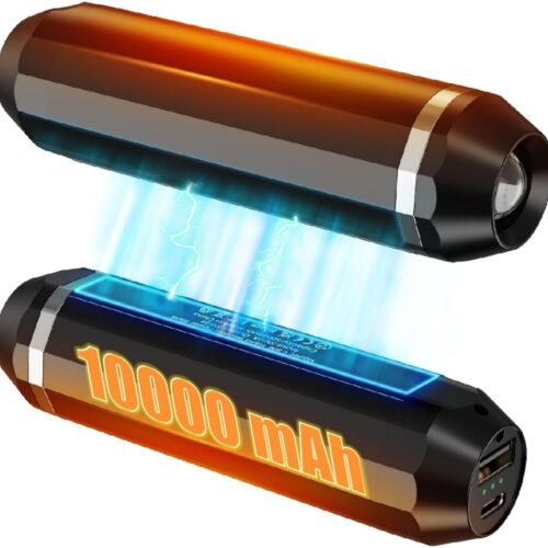 3-in-1 Magnetic Hand Warmers Rechargeable 2 Pack, 10000mAh Portable Electric Hand Warmer, AI Smart Chips 18 Hrs Long Heat, Reusable USB Heater for Hunting, Camping, Christmas Essentials, Women, Men