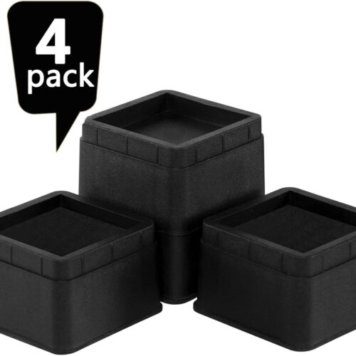 Bed Risers 2 inch Heavy Duty Furniture Risers for Sofas Table Couch Lift Height of 2 or 4 Inches
