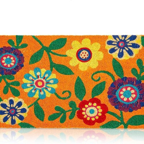 Juvale Coir Door Mat – Natural Fibers, PVC Backing, Outdoor Use