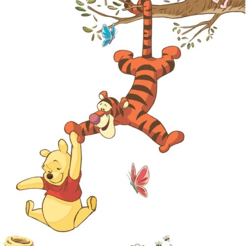 Disney Winnie The Pooh Swinging For Honey Giant Peel and Stick Wall Decals , RMK2463GM