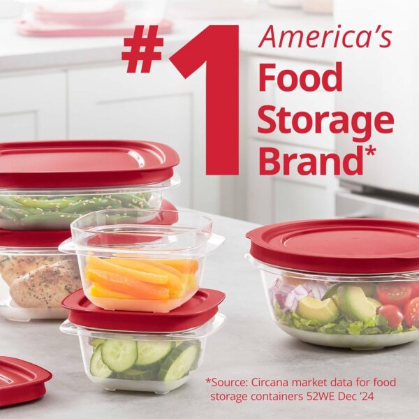 EasyStore Large Containers, 18-Piece Set, Food Storage Containers with Lids 4