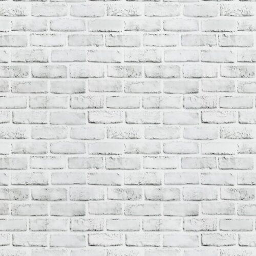 WF12401MAX_1 Timeet Peel and Stick Wallpaper Brick Contact Paper White Grey 3D Wall Paper Self Adhesive Removable for Bedroom Bathroom Living Room Decoration 17.7in x 78.7in