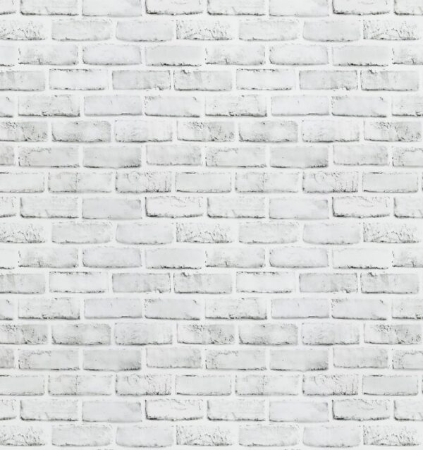 Timeet Peel and Stick Wallpaper Brick Contact Paper White Grey 3D Wall Paper Self Adhesive Removable for Bedroom Bathroom Living Room Decoration 17.7in x 78.7in 1