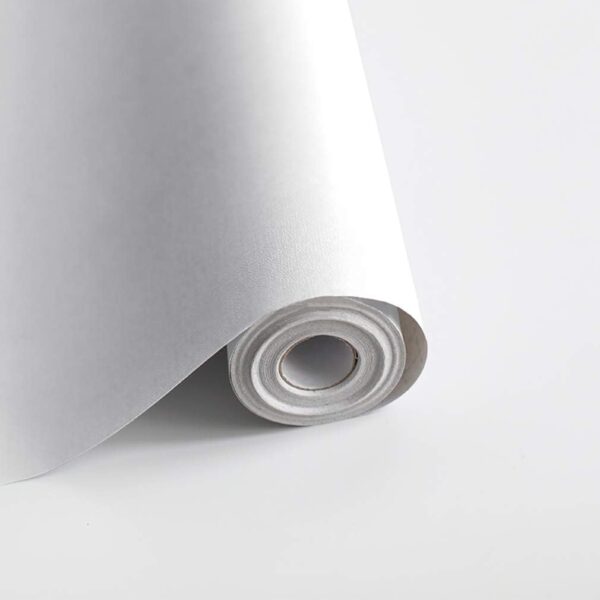 Safiyya 118"x17.7" Peel and Stick Wallpaper White Contact Paper Waterpoof Self Adhesive Decorative Contact Paper Vinyl Roll for Wall Kitchen Wallpaper for Bedroom 1