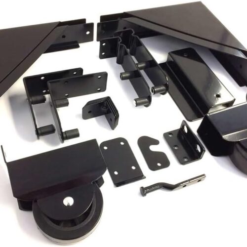 WF2667MAX_1 Pylex 11052 11070 Sliding Gate Kit, Black